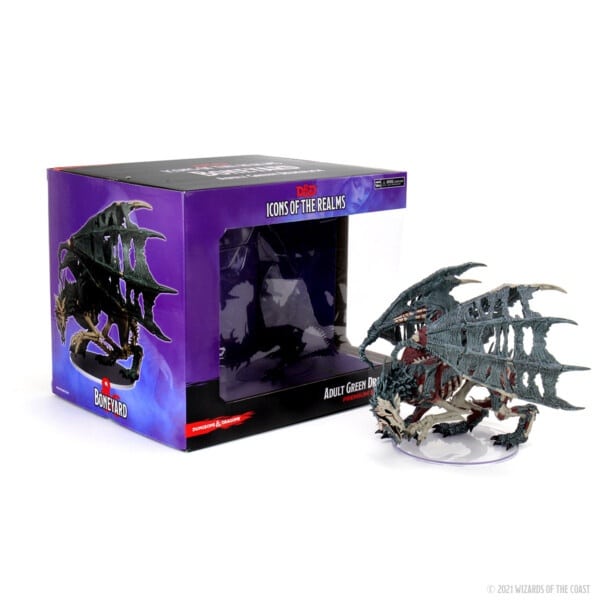 Icon Of The Realms Adult Green Dracolich image 0